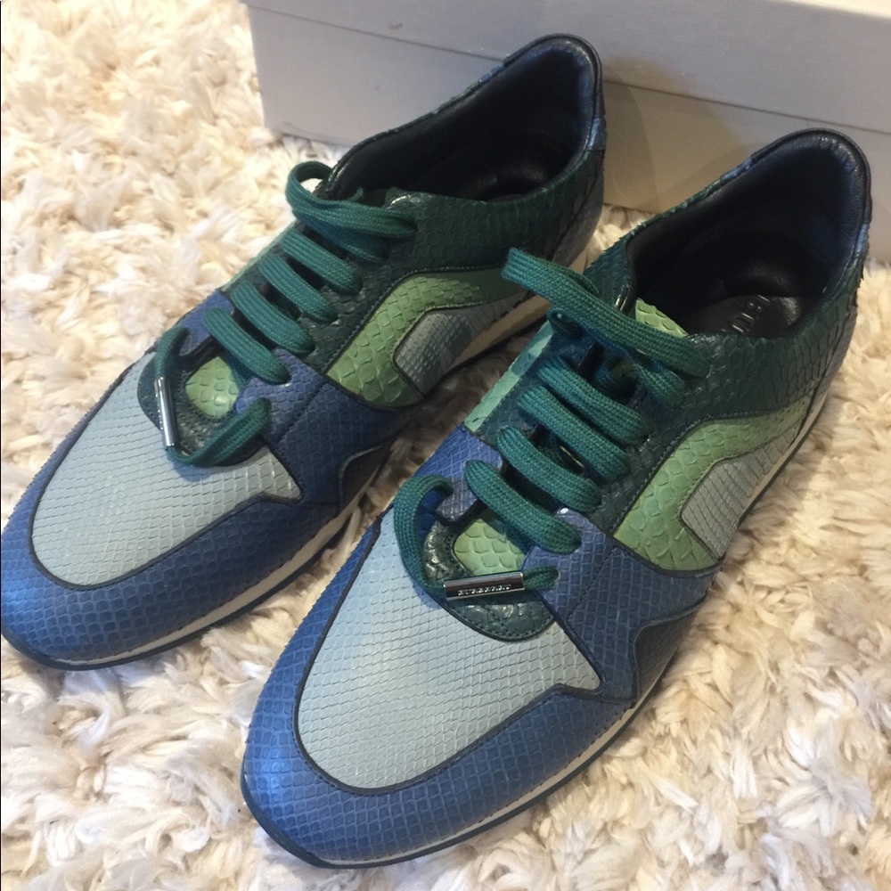 Burberry SS/16 Snake skin men’s sneaker